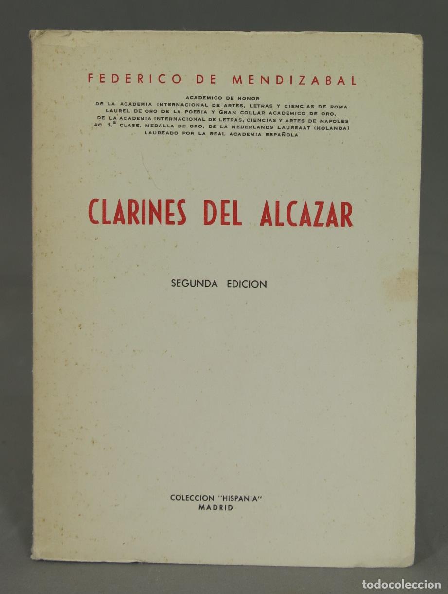 Libros de segunda mano: Clarines del Alcazar. Mendiz&aacute;bal - Foto 1