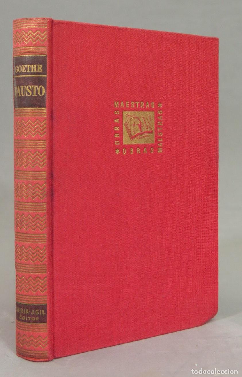 Libros de segunda mano: 1946. FAUSTO. GOETHE - Foto 1