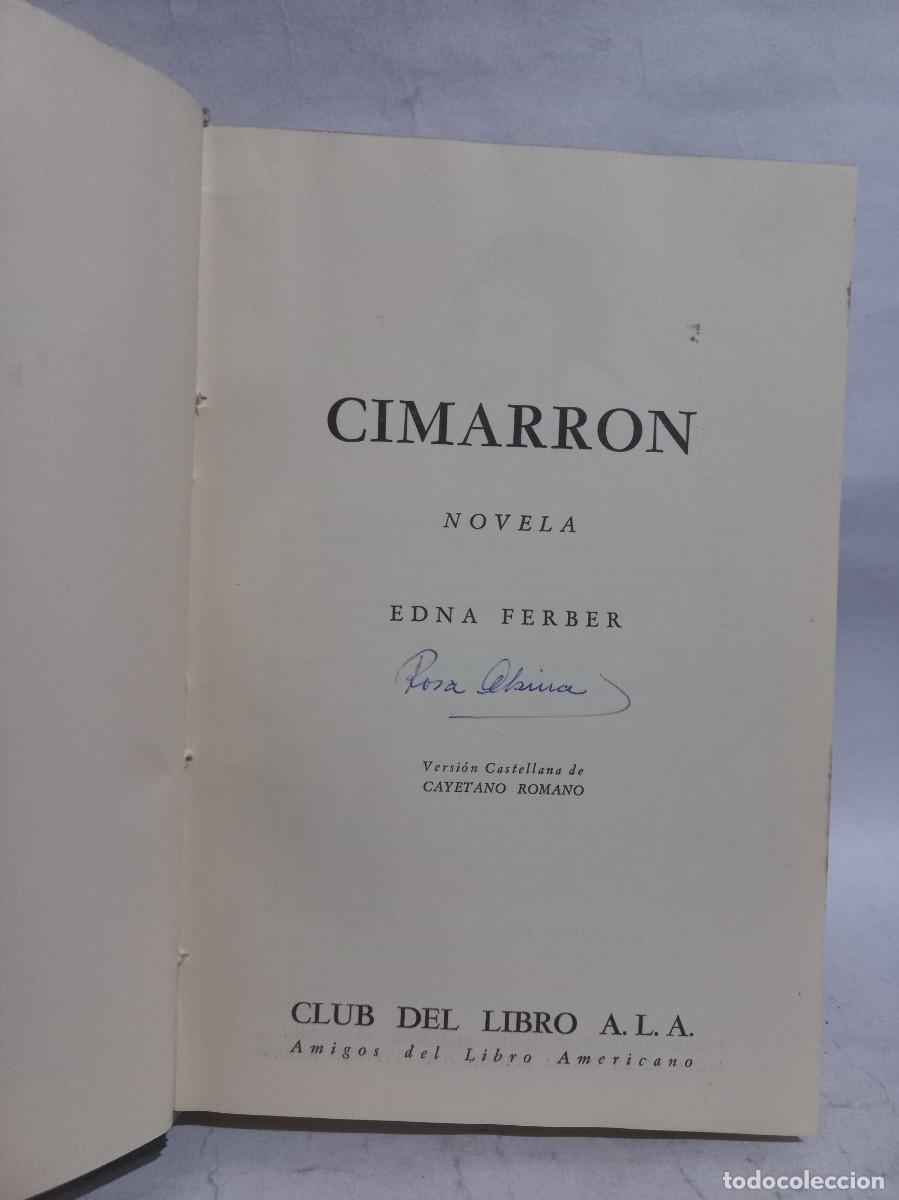 Libros de segunda mano: Edna Ferber - Cimarron - 1941 - Foto 3
