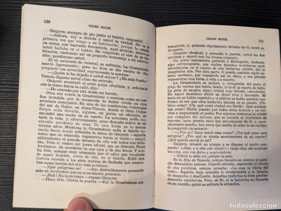 Libros de segunda mano: Grand Hotel - Vicki Baum - Foto 2