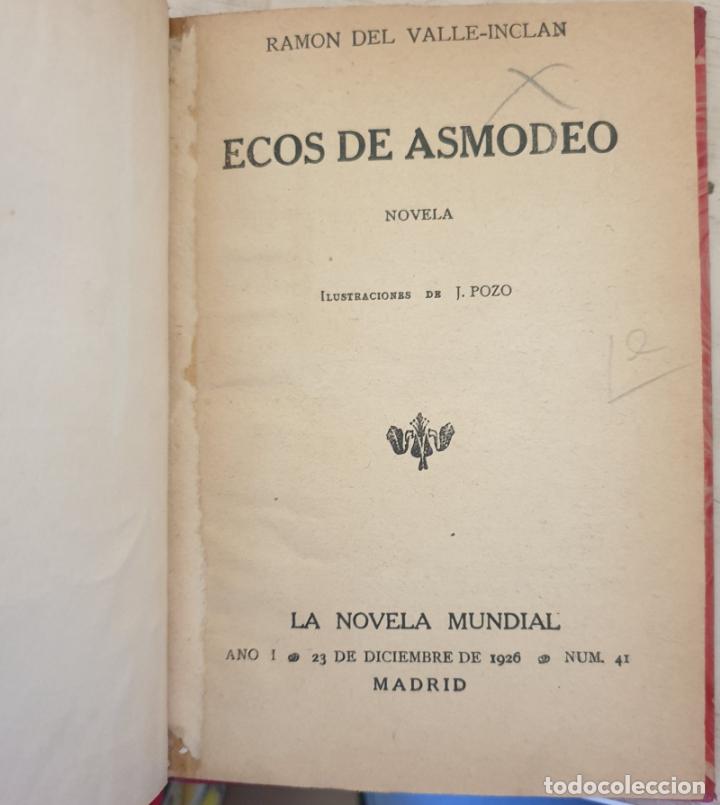 Libros de segunda mano: ECOS DE ASMODEO. - VALLE INCLAN, Ramon del. - Foto 2