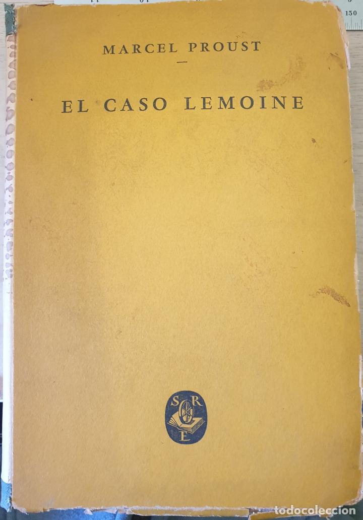 Libros de segunda mano: EL CASO LEMOINE. - PROUST, Marcel. - Foto 1