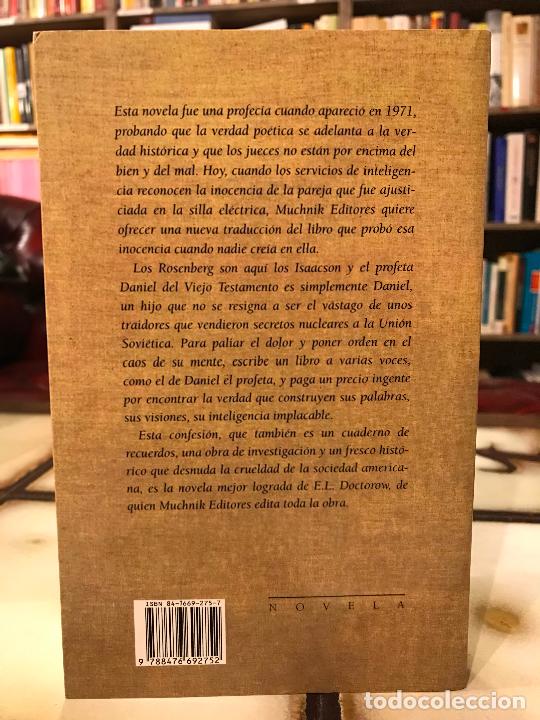 Libros de segunda mano: El libro de Daniel. E. L. Doctorow. - Foto 2