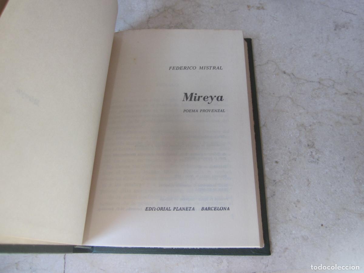 Libros de segunda mano: FEDERICO MISTRAL - MIREYA - EDICIONES PLANETA 1973 - Foto 2