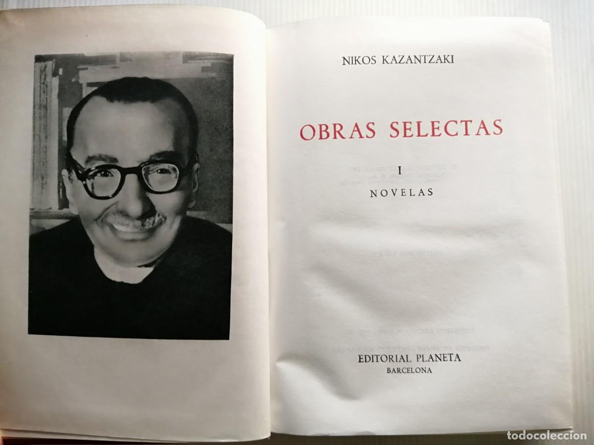 Libros de segunda mano: Kazantzaki Obras selectas I - Foto 2