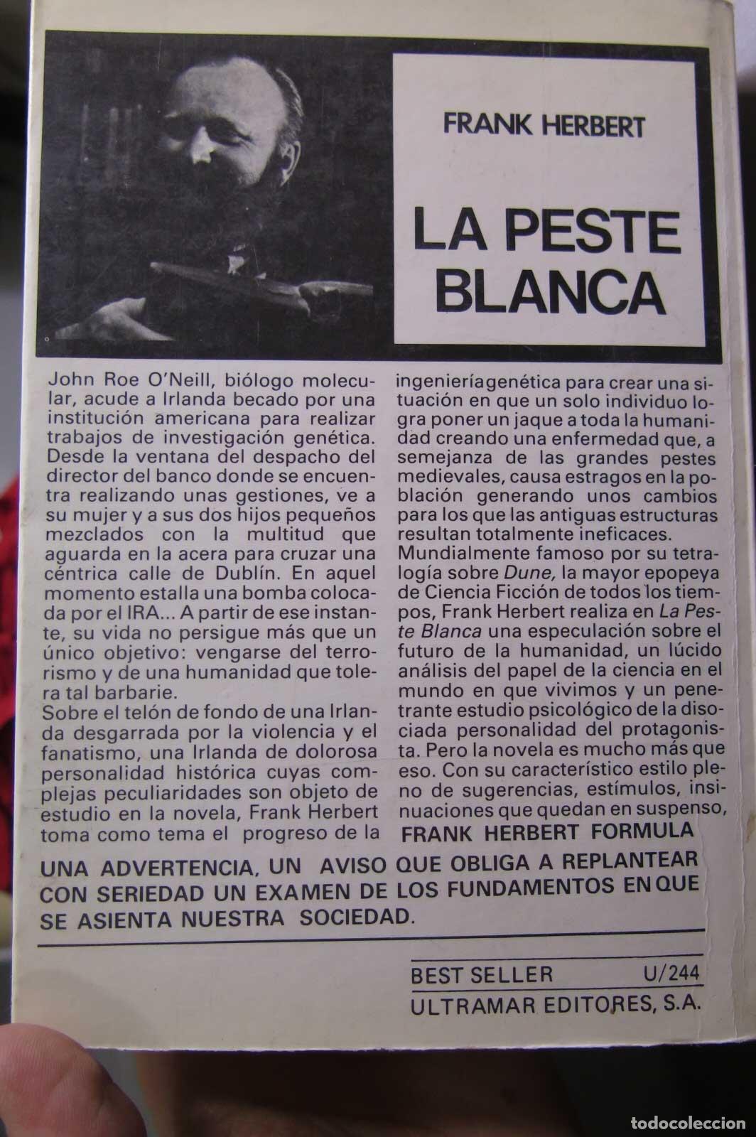 Libros de segunda mano: La peste blanca. Herbert. 1983 - Foto 2