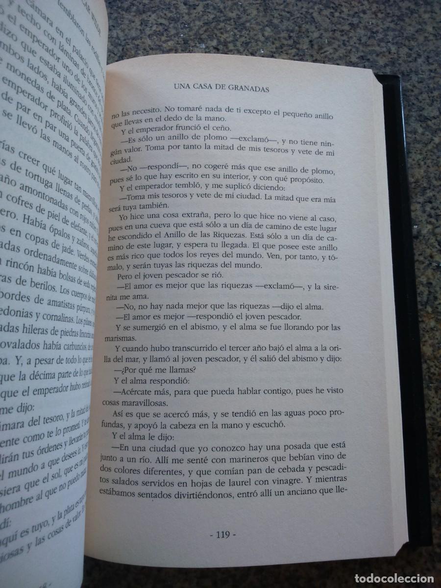 Libros de segunda mano: CUENTOS COMPLETOS -- OSCAR WILDE -- BOREAL -- - Foto 4