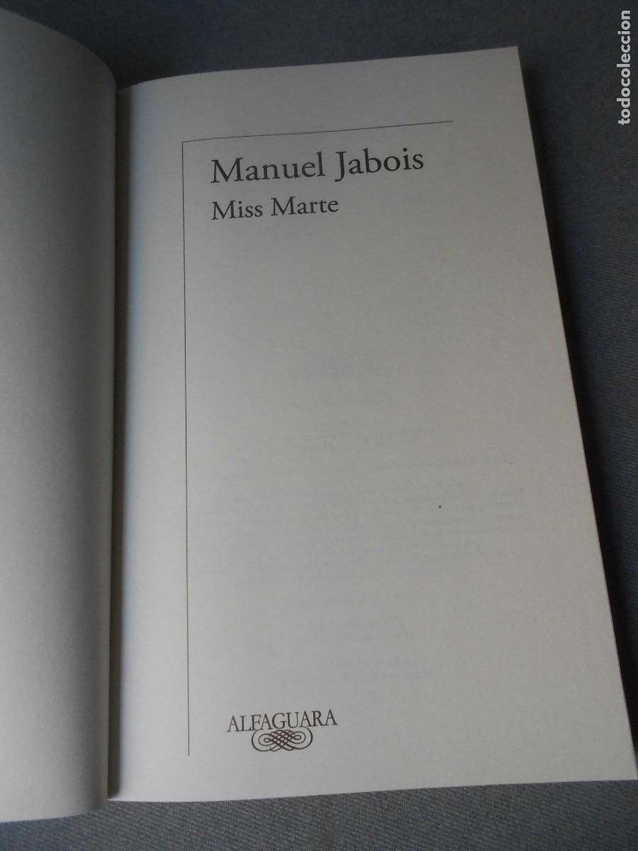 Libros de segunda mano: MISS MARTE - Foto 3