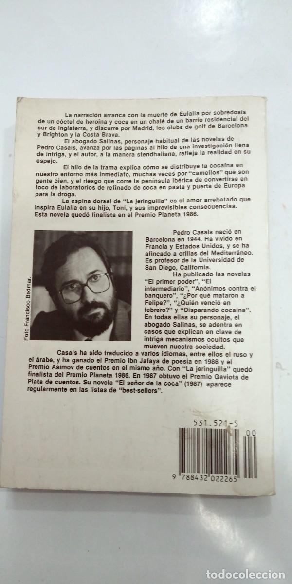 Libros de segunda mano: La jeringuilla Pedro Casals - Foto 2