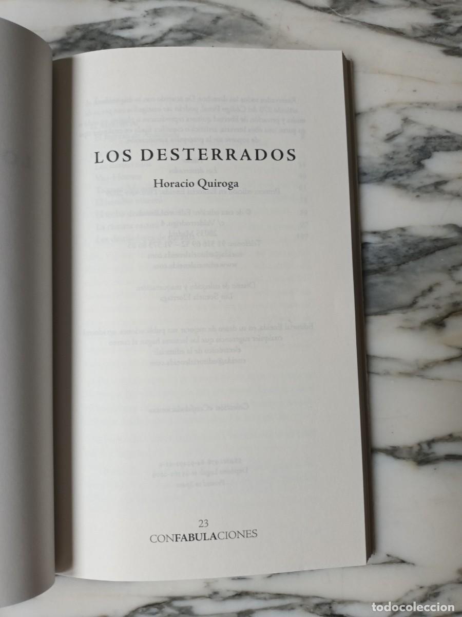 Libros de segunda mano: LOS DESTERRADOS - HORACIO QUIROGA - ENEIDA 2009 - Foto 2