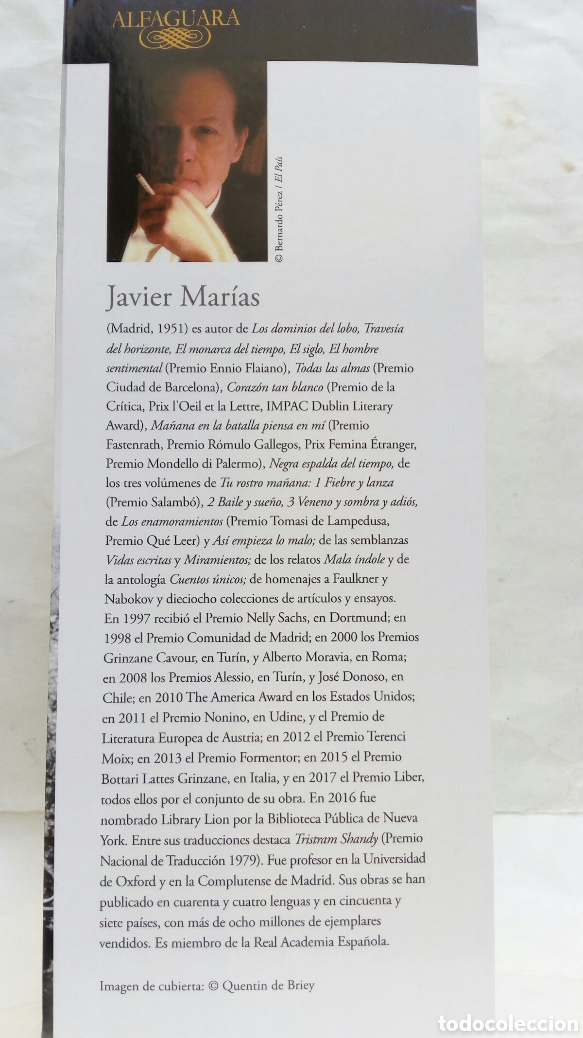 Libros de segunda mano: Berta Isla. Javier Mar&iacute;as. - Foto 3