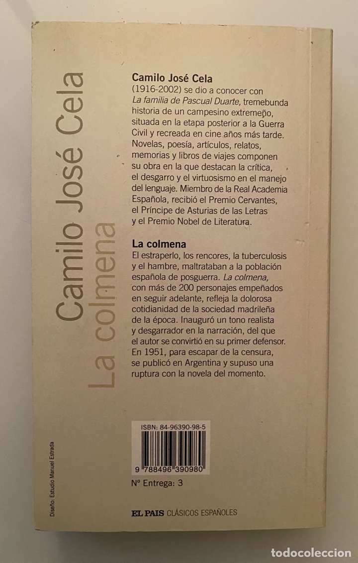 Libros de segunda mano: La colmena - CELA, Camilo Jos&eacute; - Foto 2