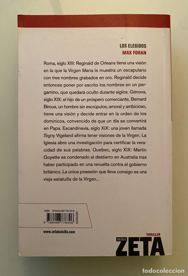 Libros de segunda mano: Los elegidos - FORAN, Max - Foto 2
