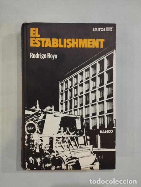Libros de segunda mano: Rodrigo Royo - El establishment - Foto 1