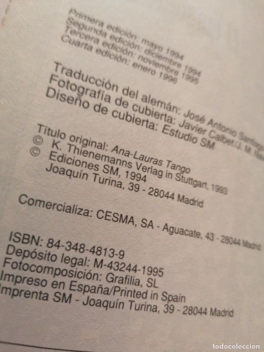 Libros de segunda mano: EL TANGO DE LAURA - Foto 4