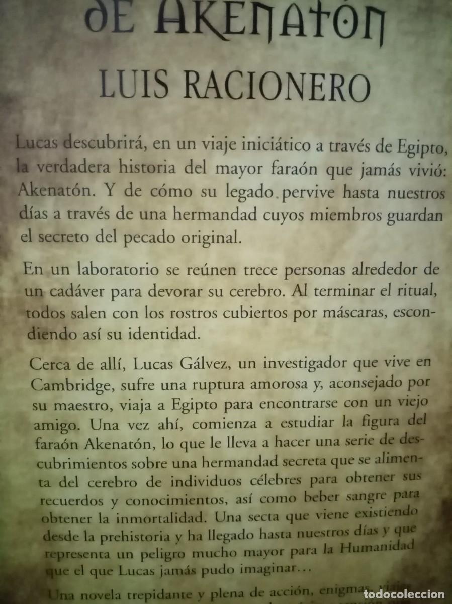 Libros de segunda mano: EL CR&Aacute;NEO DE AKENAT&Oacute;N - Foto 4