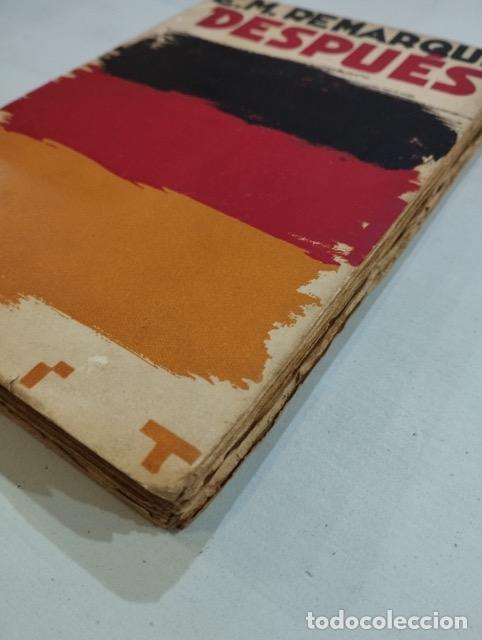 Libros de segunda mano: E. M. Remarque - Despu&eacute;s - Foto 2