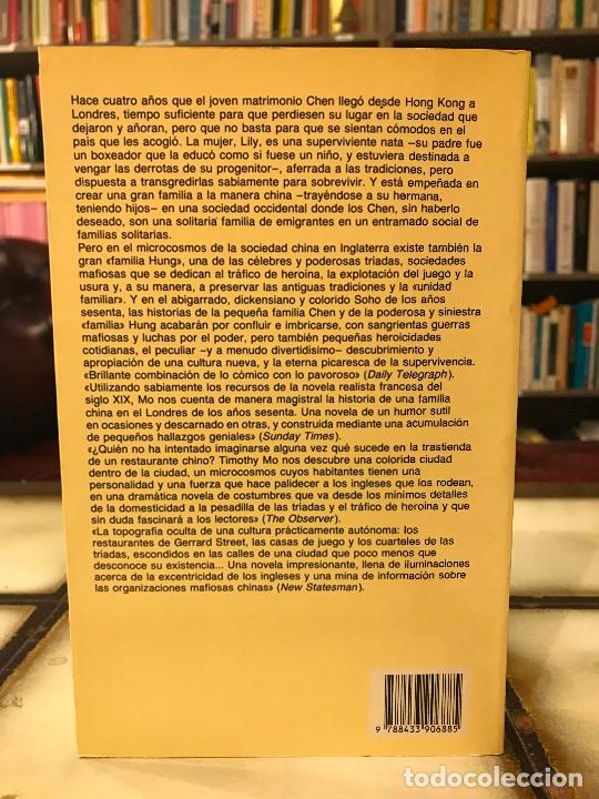 Libros de segunda mano: Agridulce. Timothy Mo. Anagrama. - Foto 2