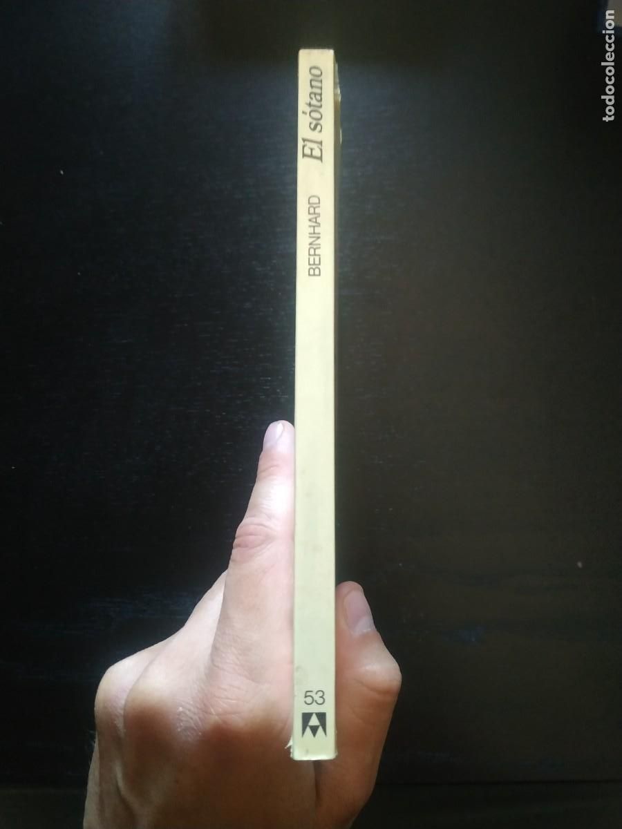 Libros de segunda mano: El s&oacute;tano - Thomas Benhard. Anagrama - Foto 3