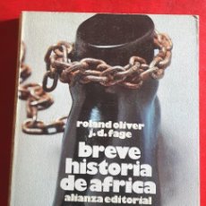 Libros de segunda mano: BREVE HISTORIA DE AFRICA POR RELAND OLIVER J. D. FAGE