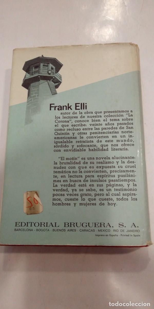 Libros de segunda mano: El mot&iacute;n Frank Elli - Foto 2