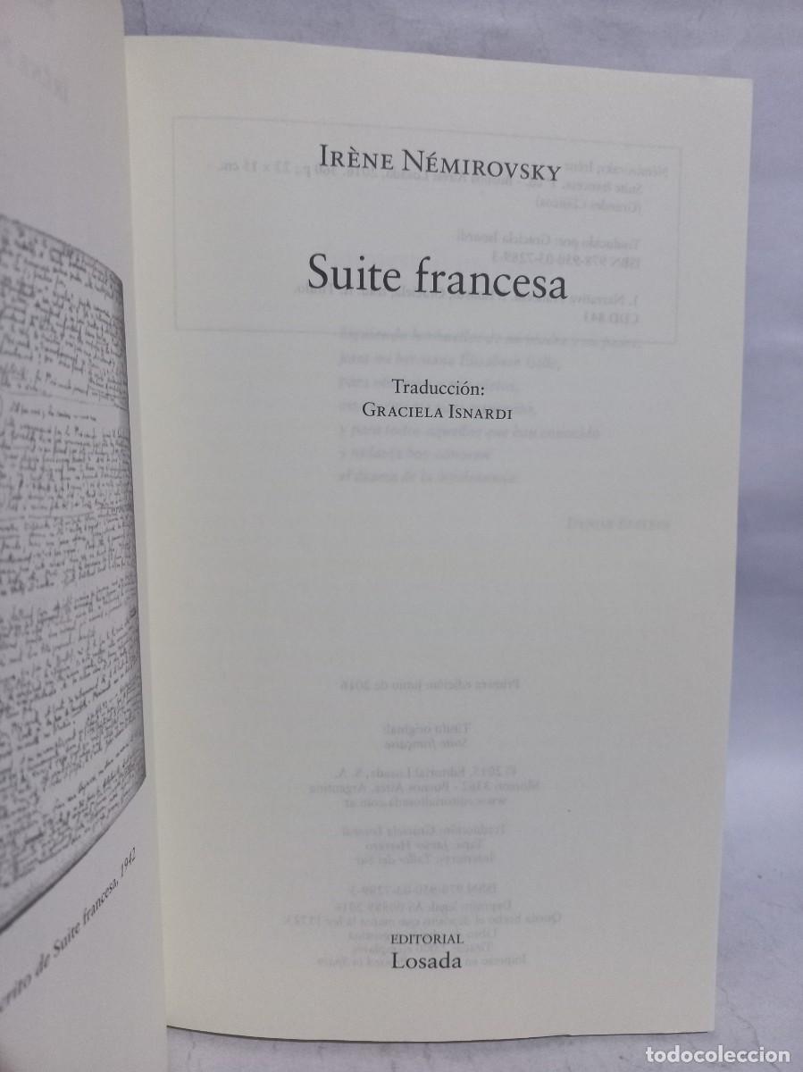 Libros de segunda mano: Ir&egrave;ne N&eacute;mirovsky - Suite Francesa - 2016 - Foto 3