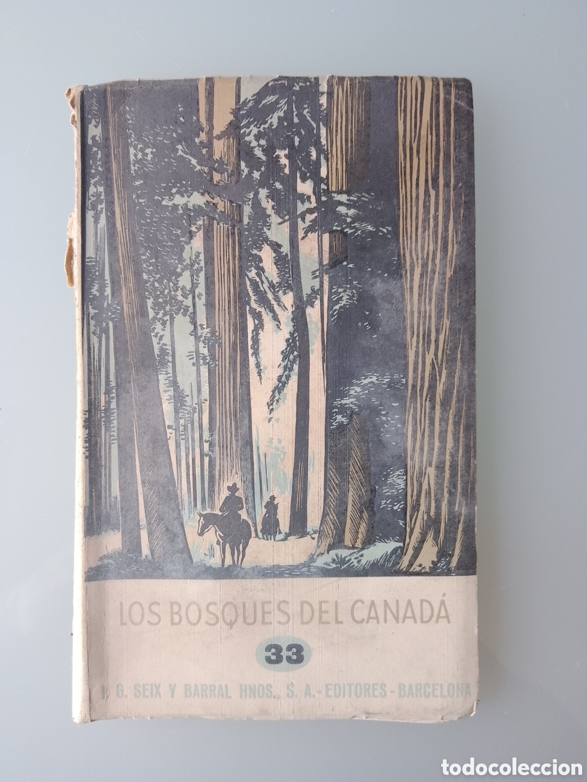Libros de segunda mano: VESTMAN : LOS BOSQUES DEL CANAD&Aacute; (ESTUDIO SEIX BARRAL, 1944).