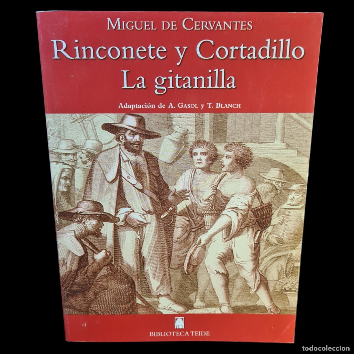 Libros de segunda mano: LIBRO - RINCONETE Y CORTADILLO LA GITANILLA - MIGUEL DE CERVANTES - TEIDE A&Ntilde;O 2009 // AL-493 - Foto 1
