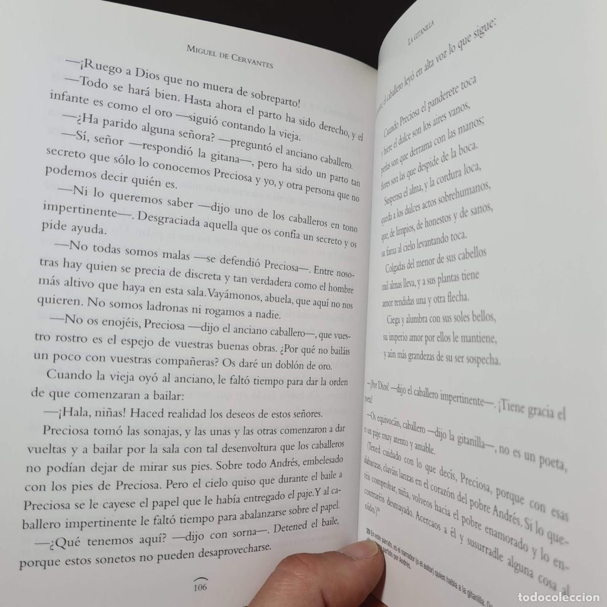 Libros de segunda mano: LIBRO - RINCONETE Y CORTADILLO LA GITANILLA - MIGUEL DE CERVANTES - TEIDE A&Ntilde;O 2009 // AL-493 - Foto 6