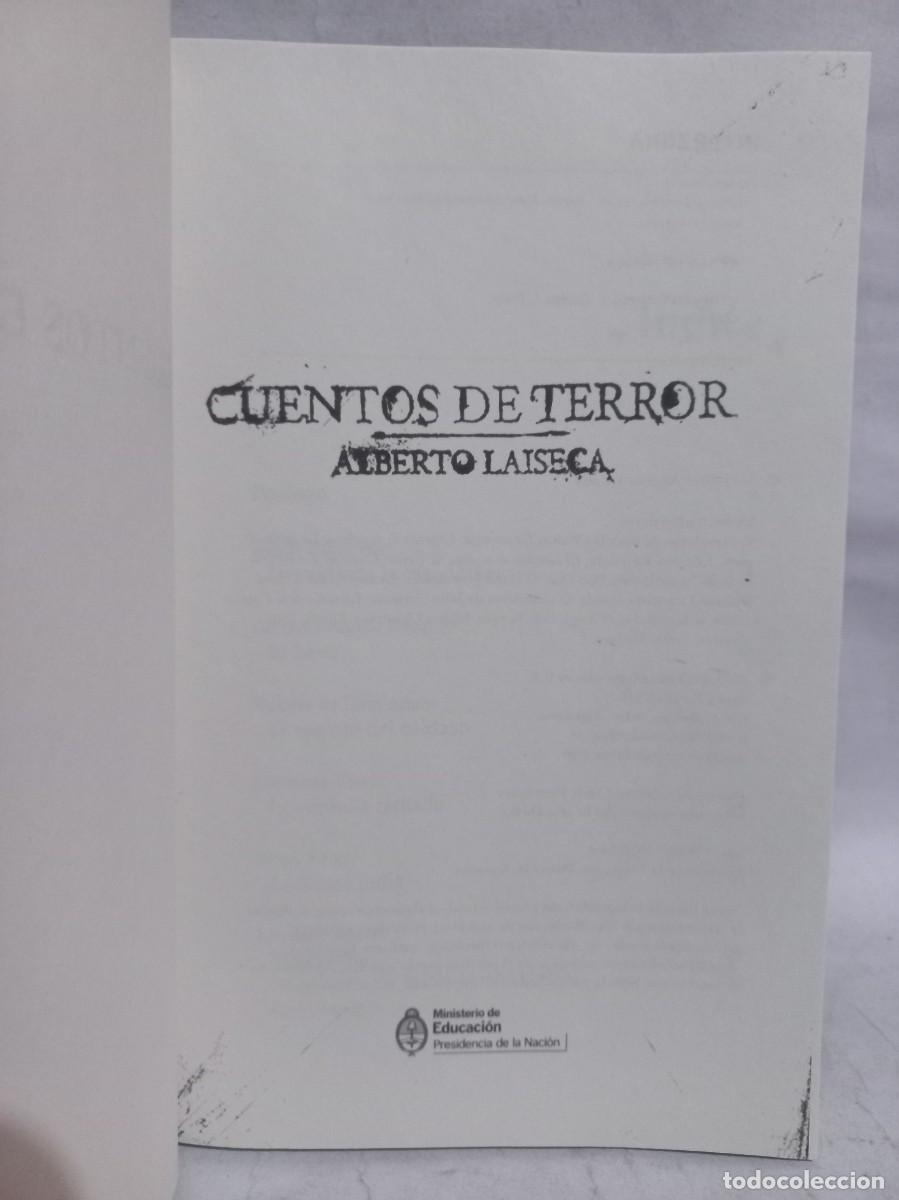 Libros de segunda mano: Alberto Laiseca - Cuentos de Terror - 2013 - Foto 3