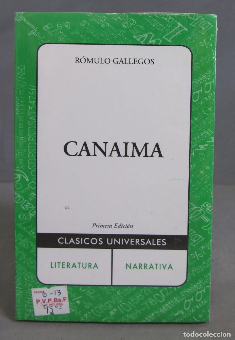 Libros de segunda mano: CANAIMA. ROMULO GALLEGOS. PRECINTADO - Foto 1