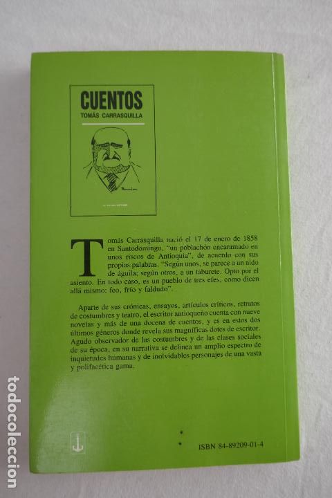 Libros de segunda mano: CUENTOS &ndash; TOM&Aacute;S CARRASQUILLA - Foto 7