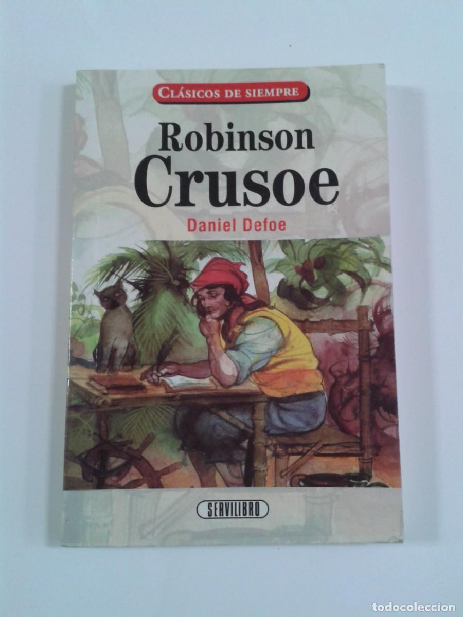 Libros de segunda mano: Robinson Crusoe. Daniel Defoe. Servilibro - Foto 1