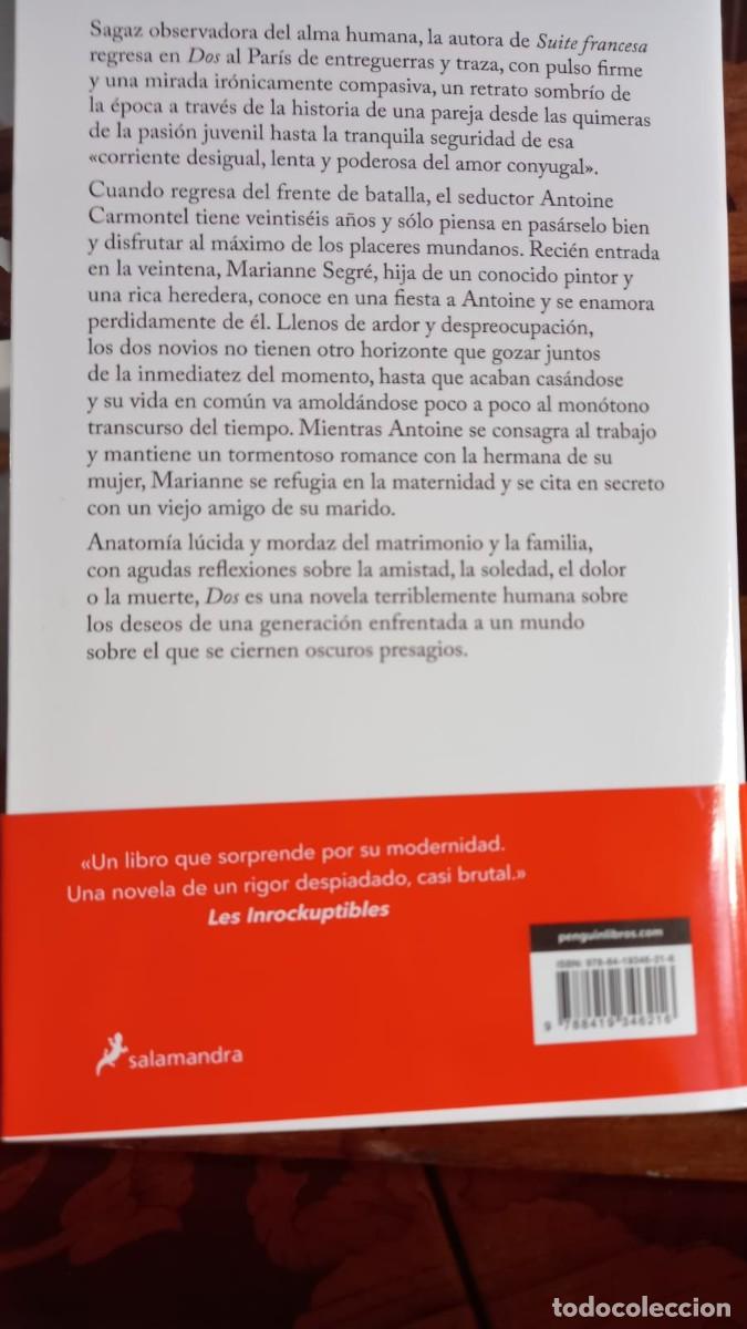 Libros de segunda mano: &rdquo;Dos&rdquo;, de Ir&egrave;ne N&eacute;mirovsky - Foto 2