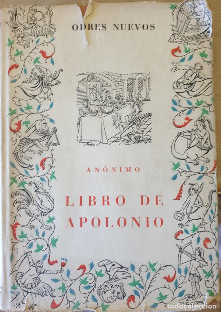 Libros de segunda mano: LIBRO DE APOLONIO. - ANONIMO. - Foto 1