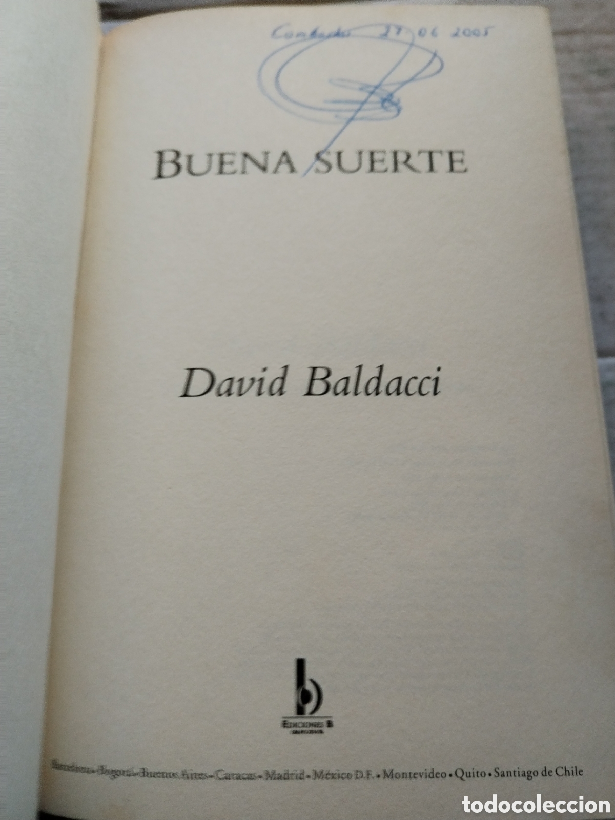 Libros de segunda mano: BUENA SUERTE/DAVID BALDACCI - Foto 2