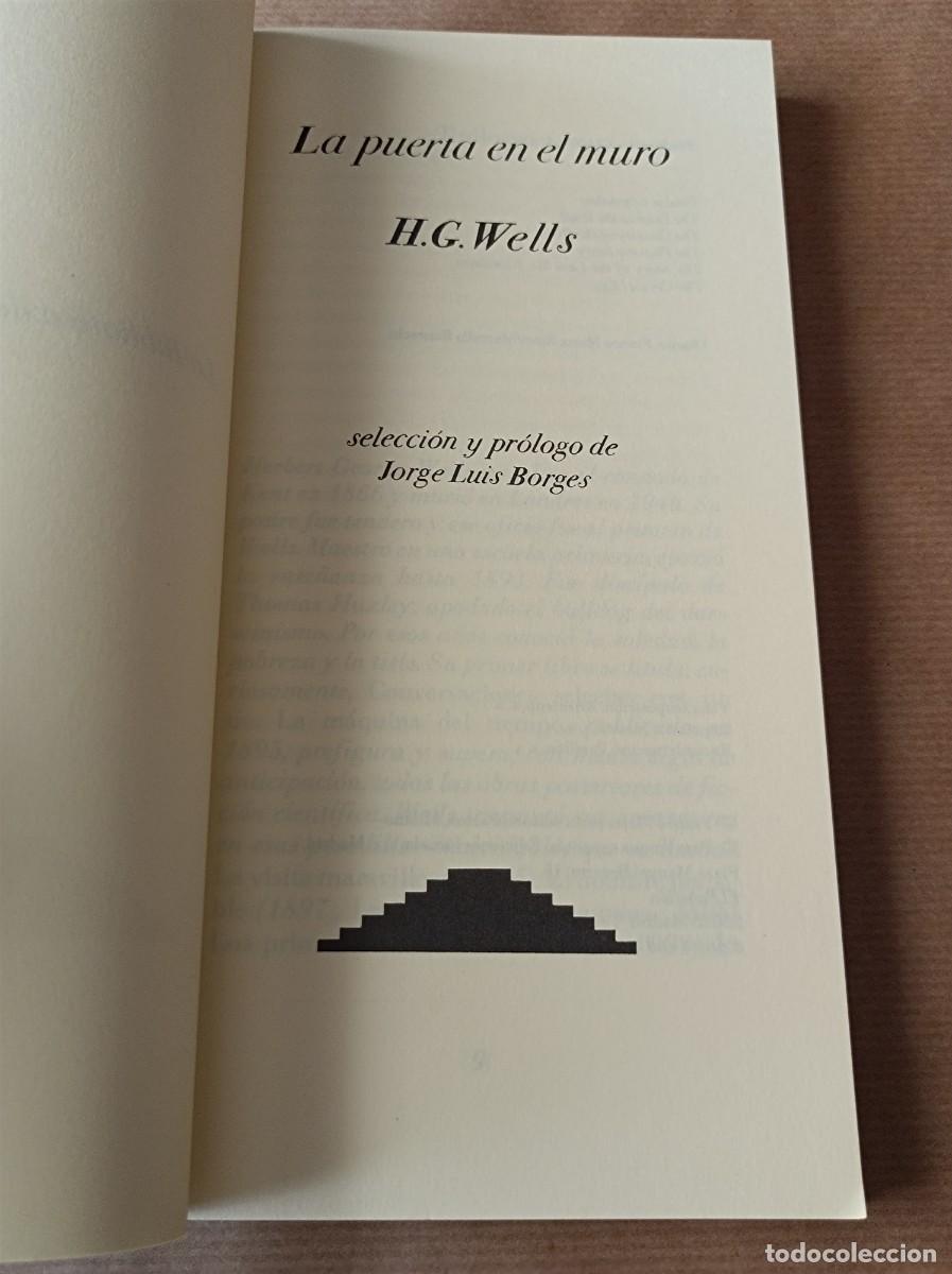 Libros de segunda mano: LA PUERTA EN EL MURO - LA BIBLIOTECA DE BABEL - Foto 12
