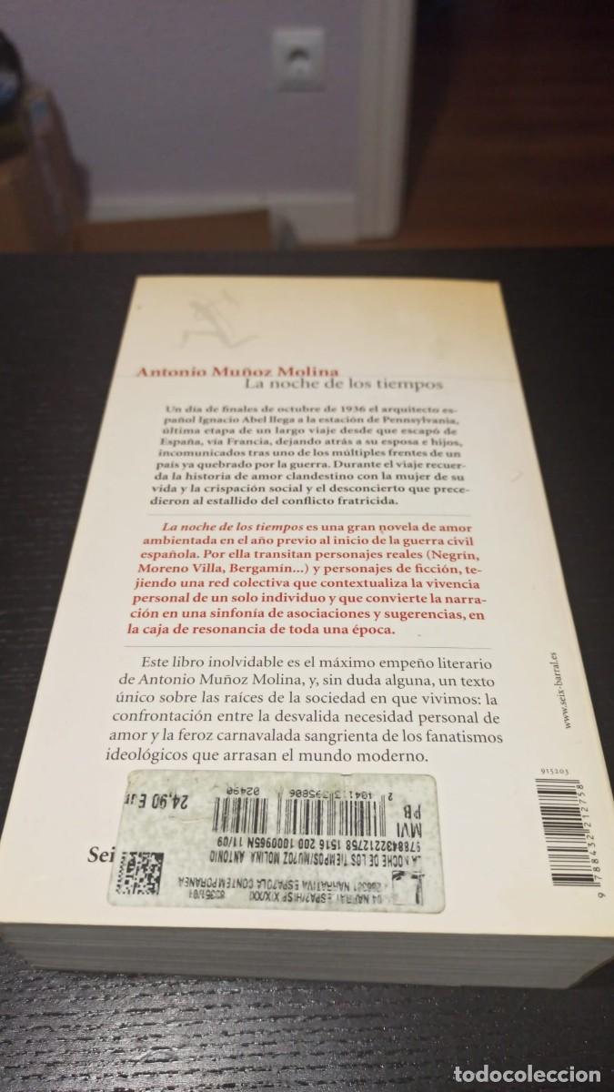 Libros de segunda mano: Libro Antonio Mu&ntilde;oz Molina - Foto 2
