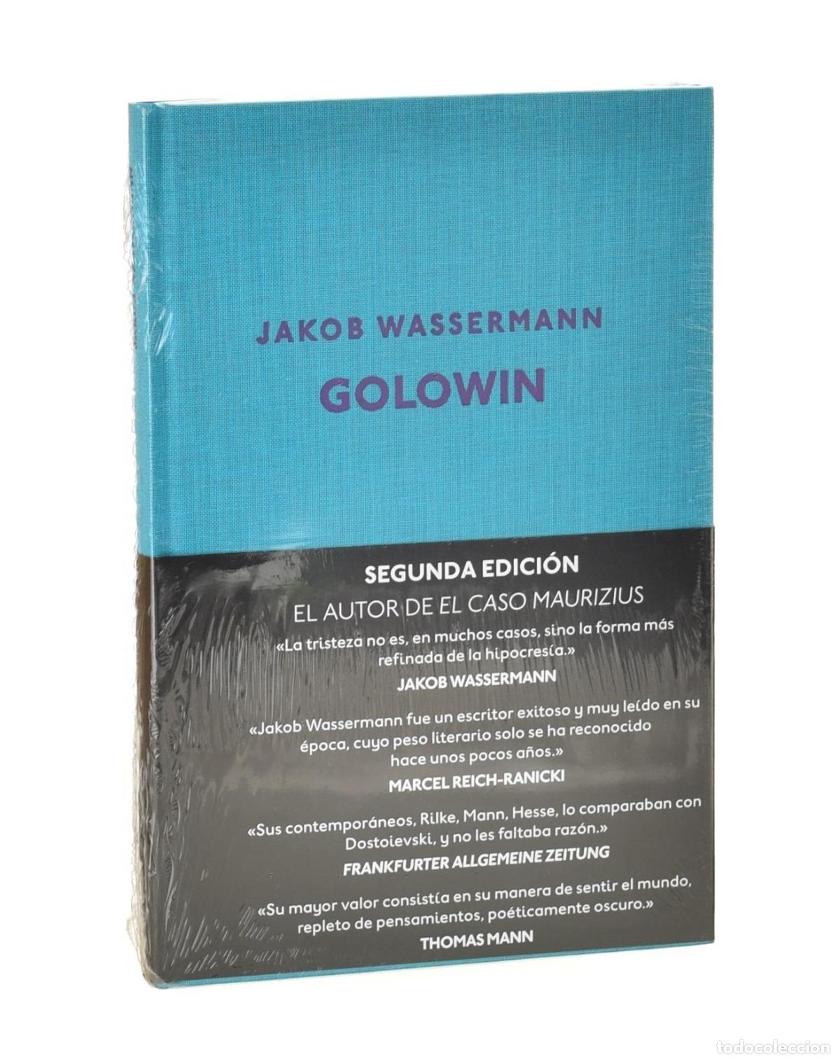 Libros de segunda mano: GOLOWIN - WASSERMAN, Jakob - Foto 1