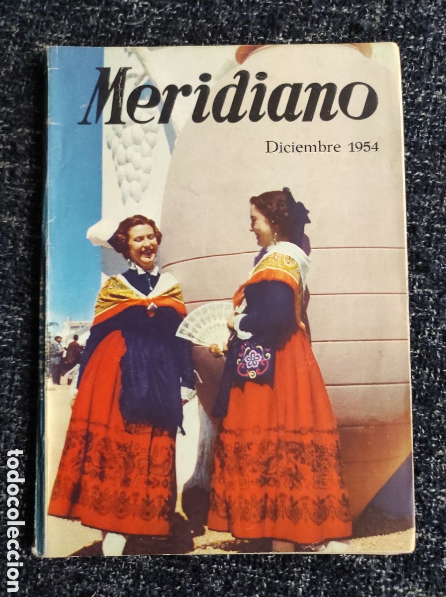 Libri di seconda mano: LIBRO-REVISTA MERIDIANO DICIEMBRE 1954