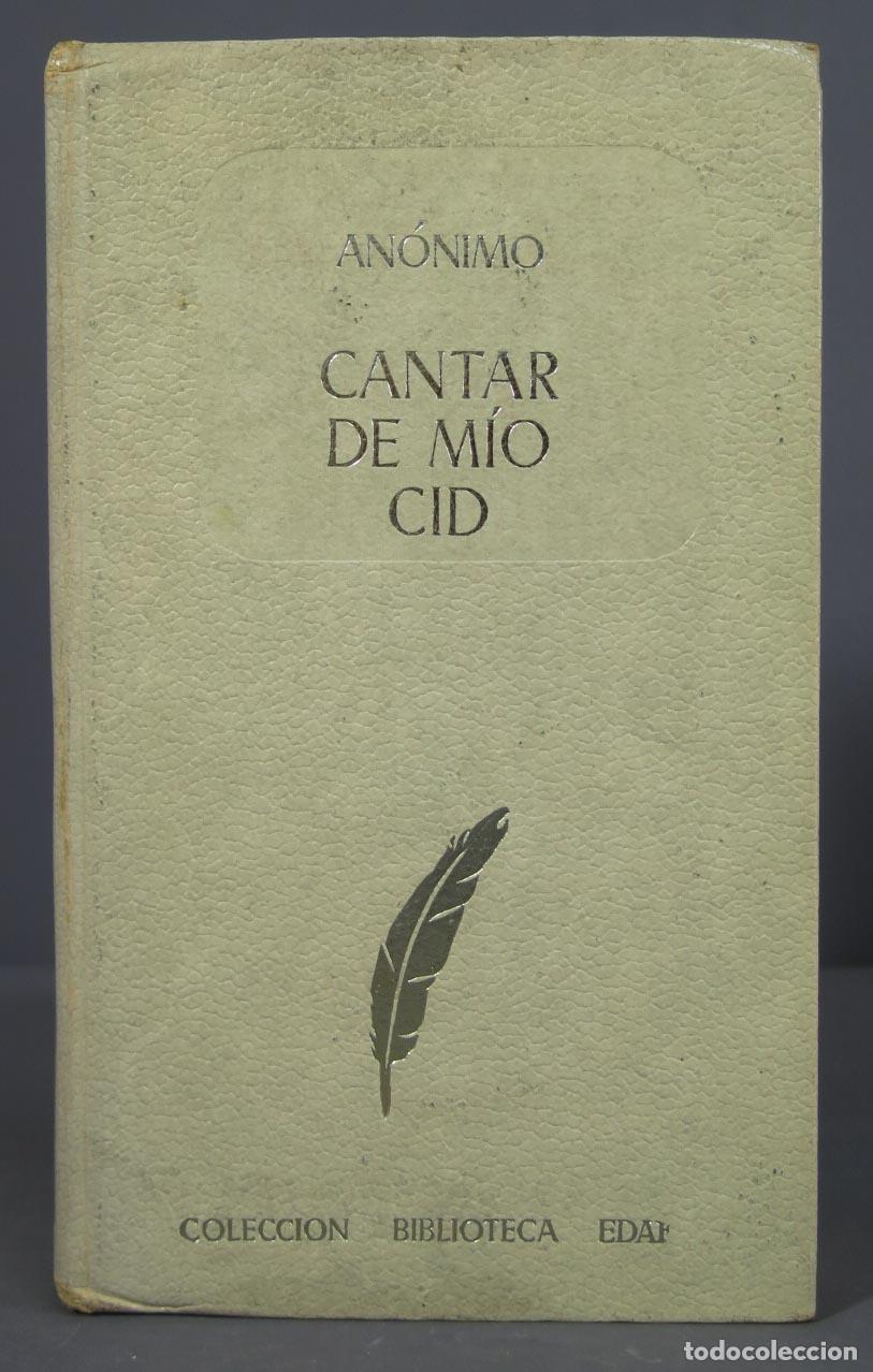 Libros de segunda mano: Cantar de m&iacute;o cid. 1970. EDAF - Foto 1
