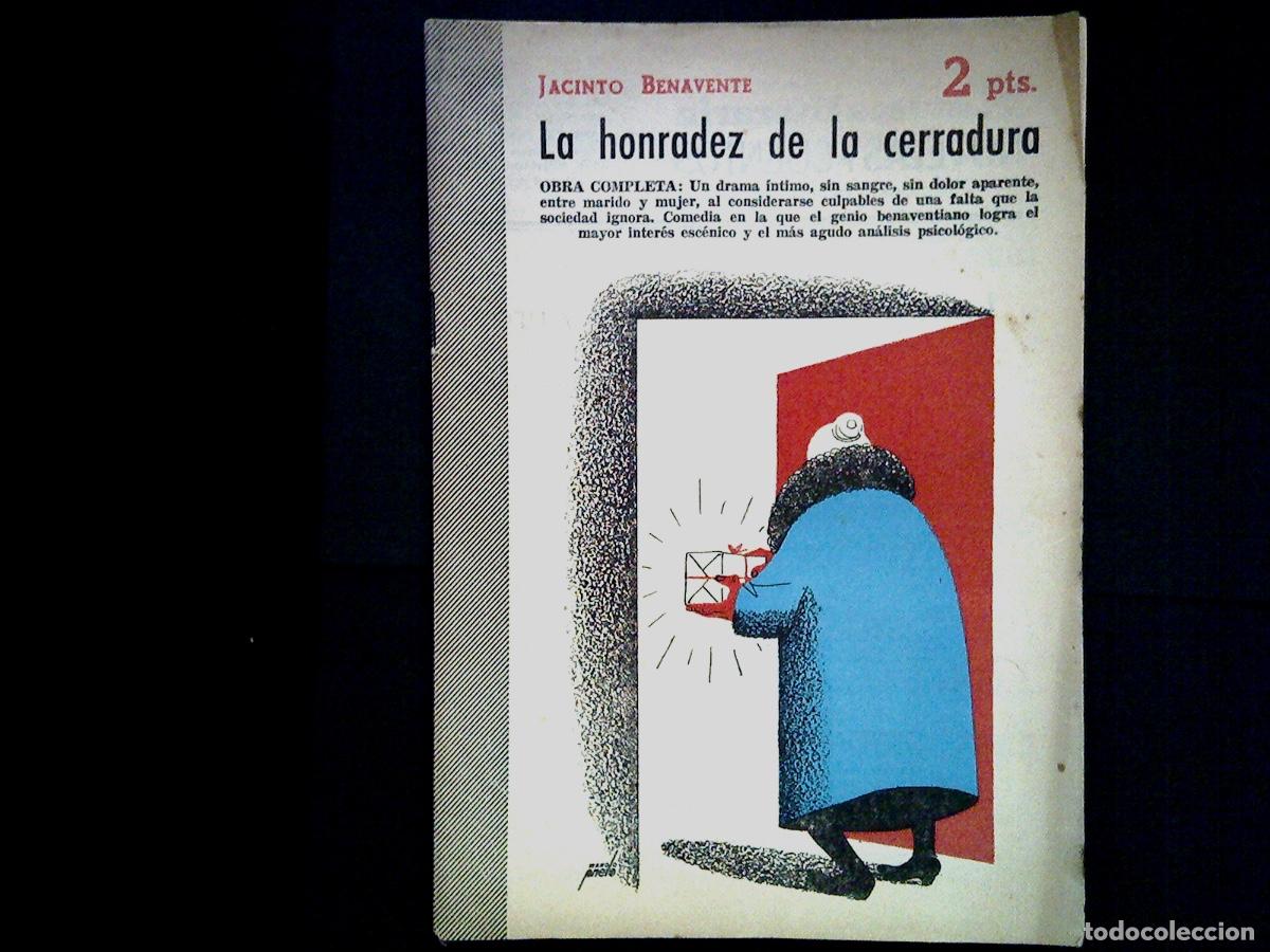 Libri di seconda mano: LA HONRADEZ DE LA CERRADURA - Jacinto Buenamente - 1955