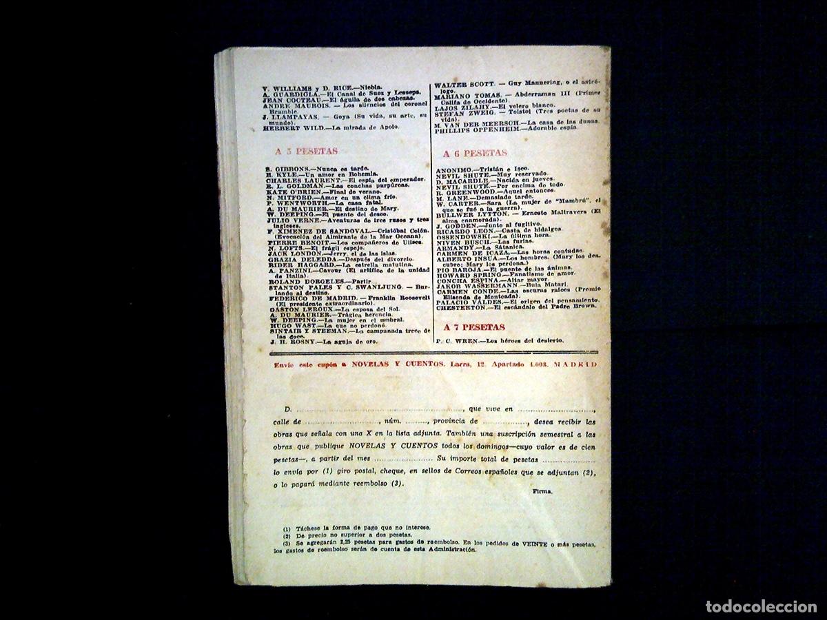 Libros de segunda mano: ADORABLE ESPIA - E. Phillips Oppenheim - 1957 - Foto 4