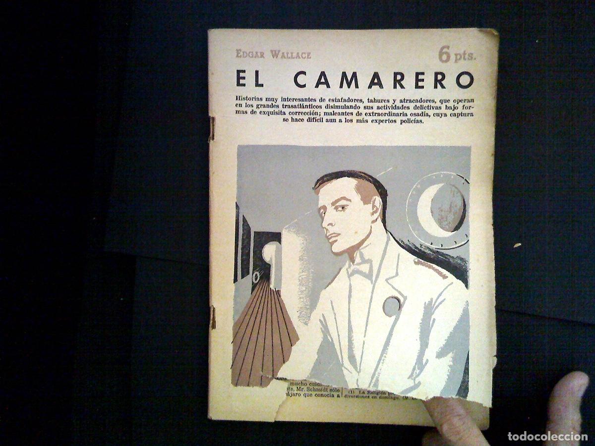 Libros de segunda mano: EL CAMARERO - Edgar Wallace - 1960 - Foto 1
