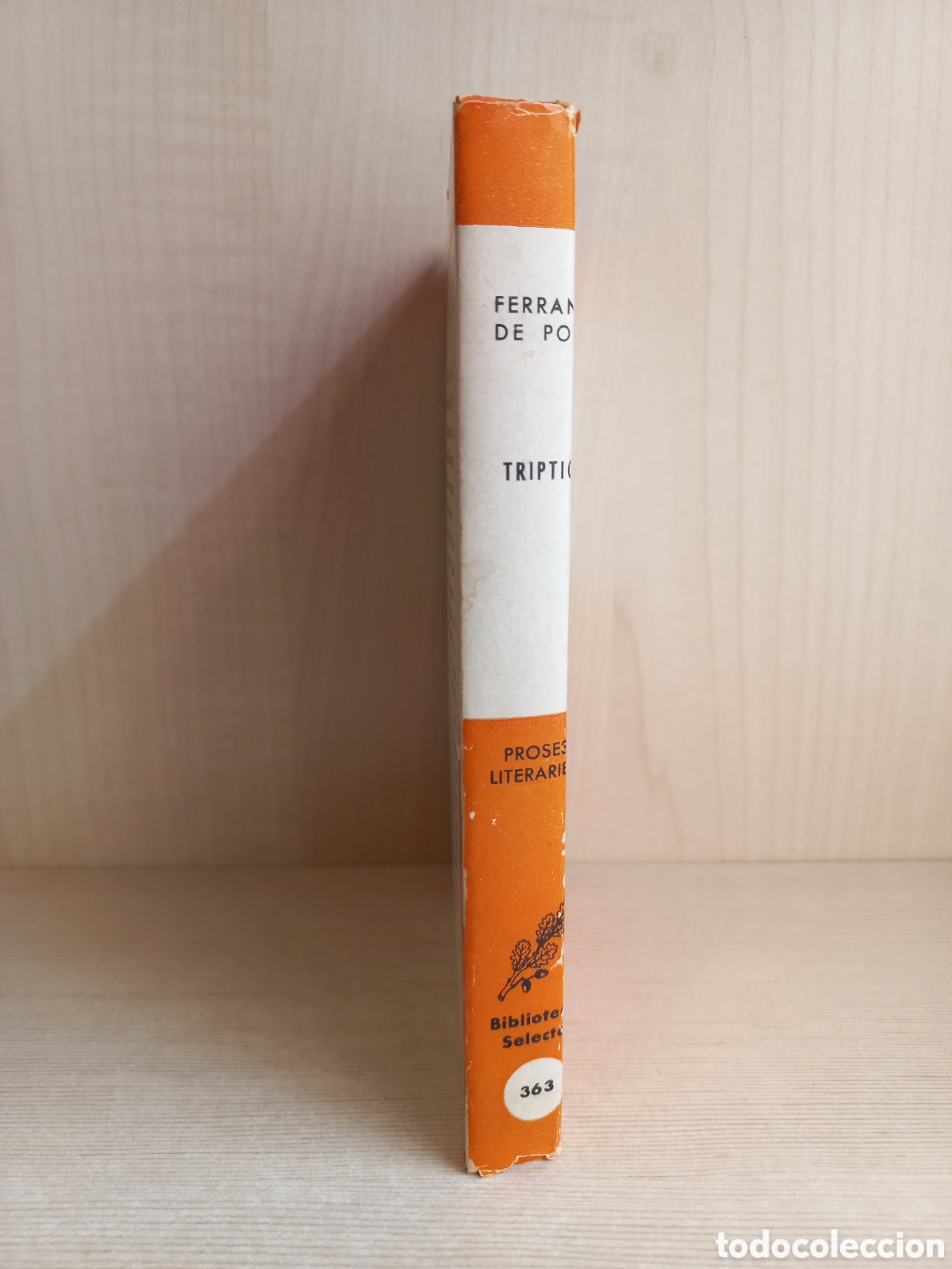 Libros de segunda mano: Triptic. Ferran de Pol. Editorial Selecta, primera edici&oacute;n, 1964. Catal&aacute;n - Foto 2