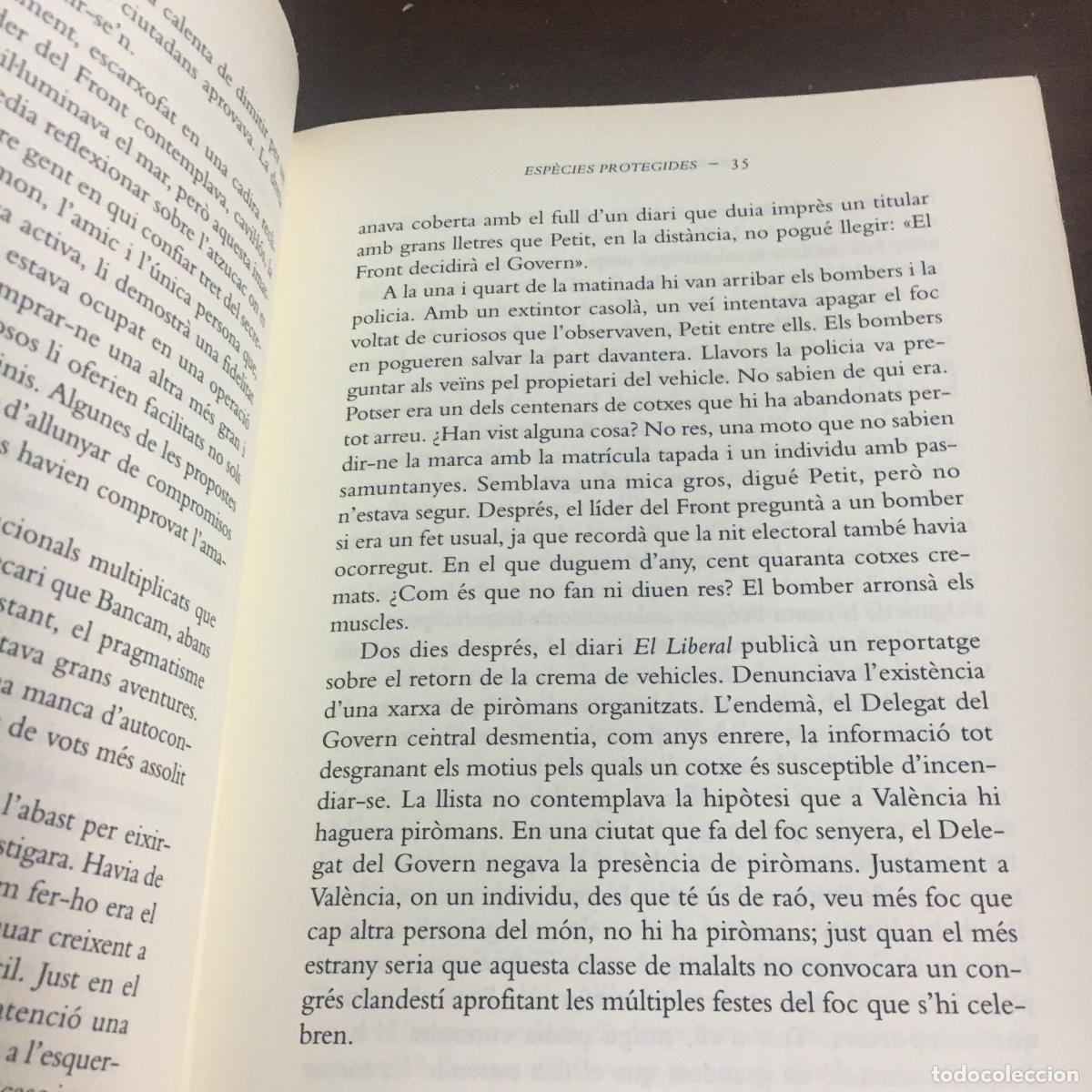 Libros de segunda mano: Ferran Torrent - Esp&egrave;cies protegides REF: 75 - Foto 4