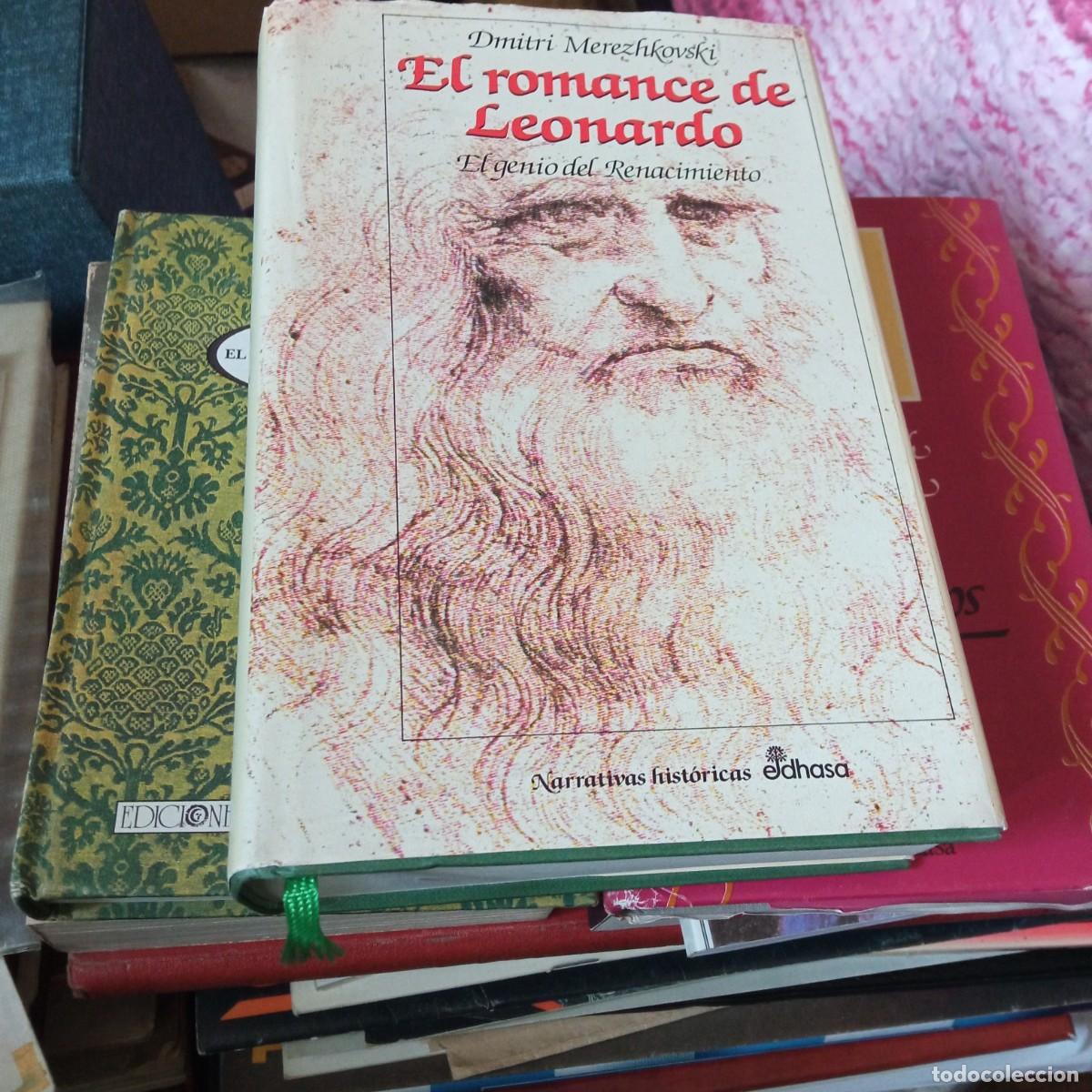 Libros de segunda mano: Dimitri Merezhkovski. El romance de Leonardo. Edhasa 1995 - Foto 1