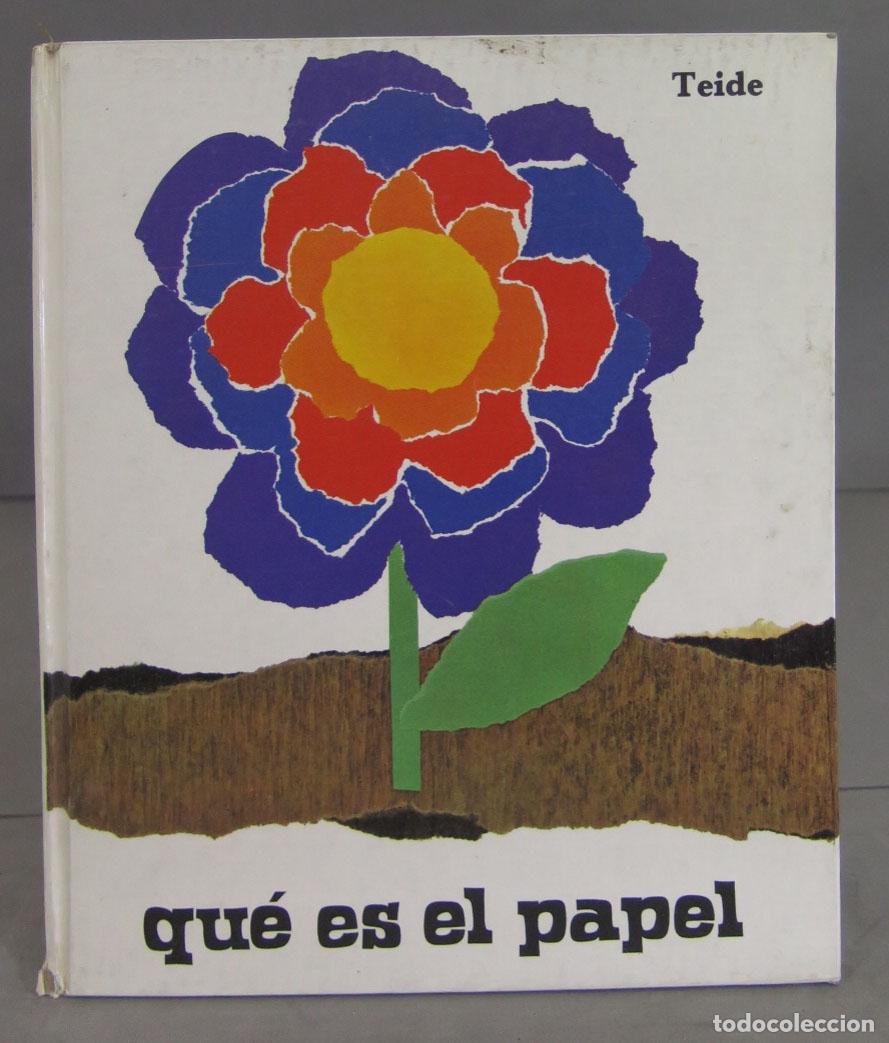 Libros de segunda mano: QUE ES EL PAPEL. TEIDE - Foto 1