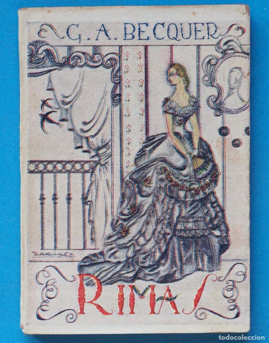 Libros de segunda mano: LIBRO DE RIMAS: GUSTAVO A. BECQUER - Foto 1