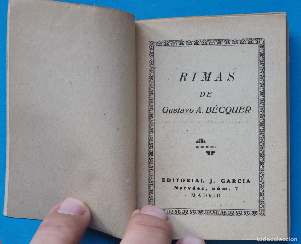 Libros de segunda mano: LIBRO DE RIMAS: GUSTAVO A. BECQUER - Foto 3